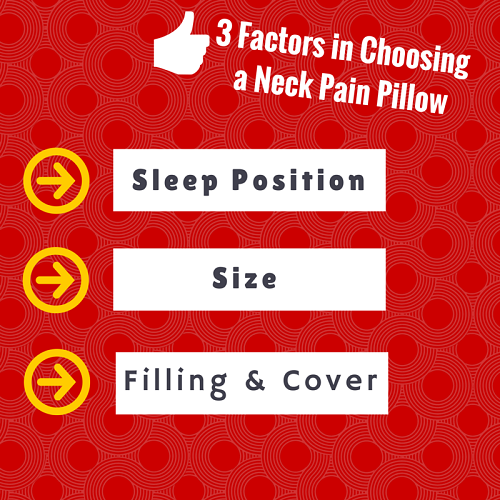 how to choose a pillow for neck injuries and pain