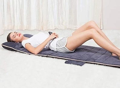 massage mattress with heat and pillow