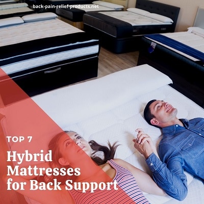 best hybrid mattresses for back pain
