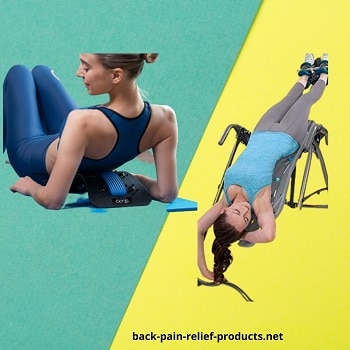 back stretcher vs inversion table
