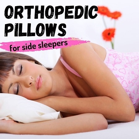 orthopedic pillows for side sleepers