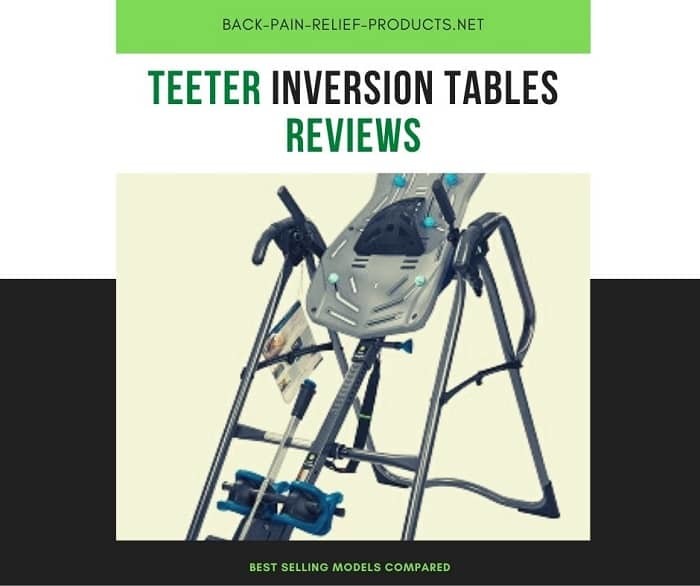 Teeter inversion Tables 2022 Reviews (The FitSpine Series)
