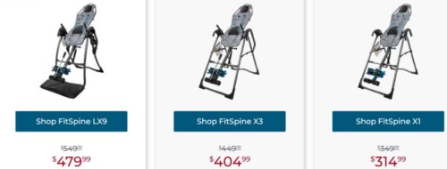 inversion tables black friday deals