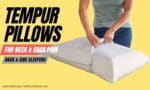 tempur pillows for back pain neck pain side sleepers