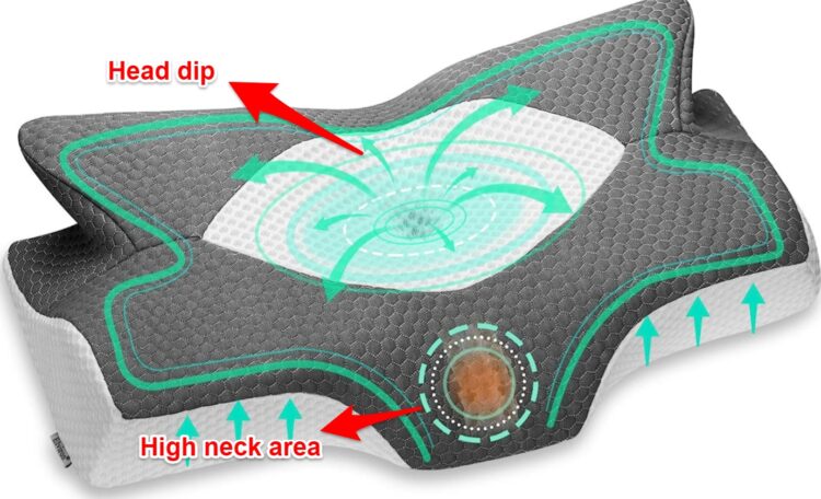 cervical pillow vs. regular pillow