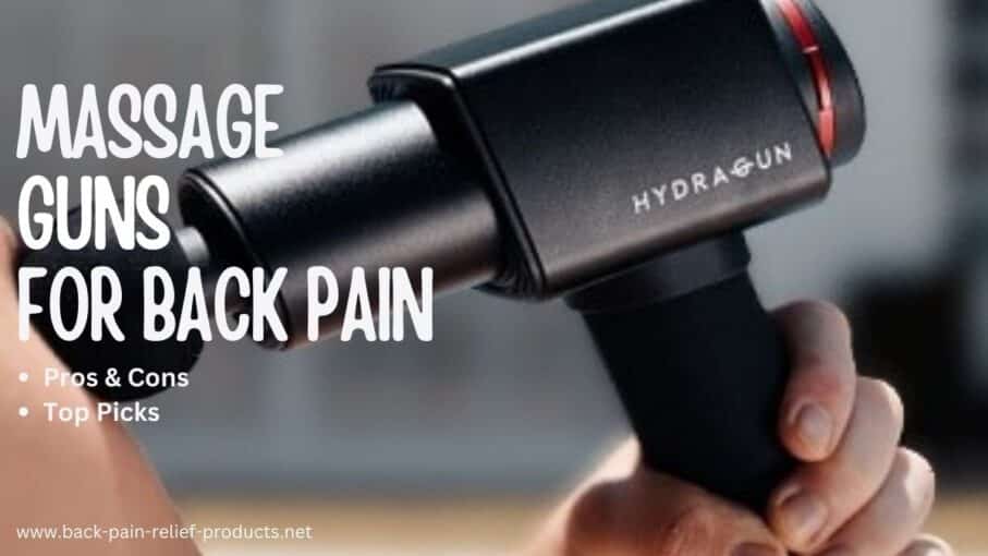 massage gun for back pain
