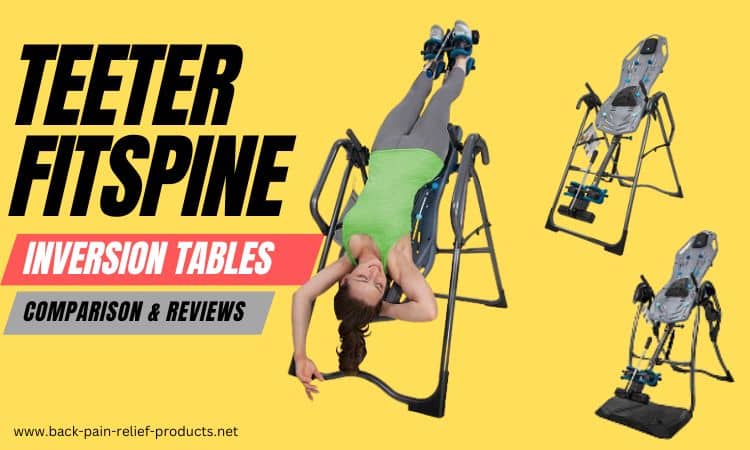 teeter inversion tables reviews fitspine series