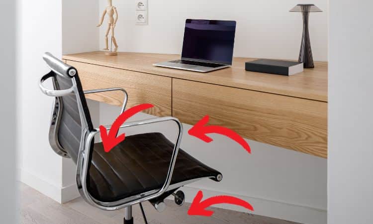 how to make desk chair ergonomic