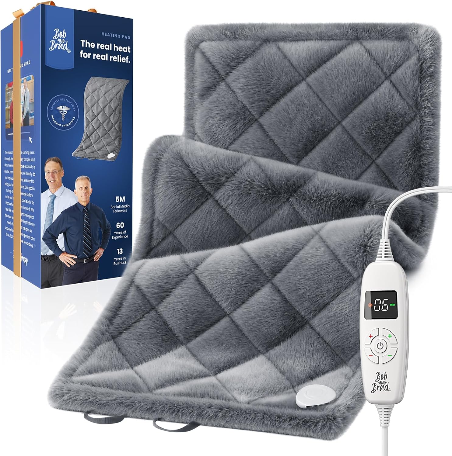 bob and brad far infrared heating pad
