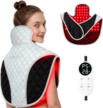 red light therapy neck and shoulders wrap