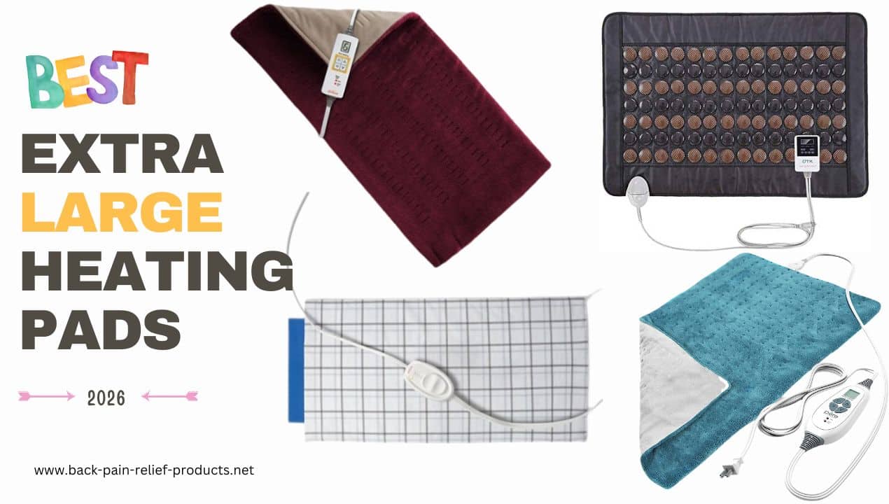best extra lage heating pads for full back